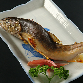 川魚（岩魚・鮎）の塩焼き